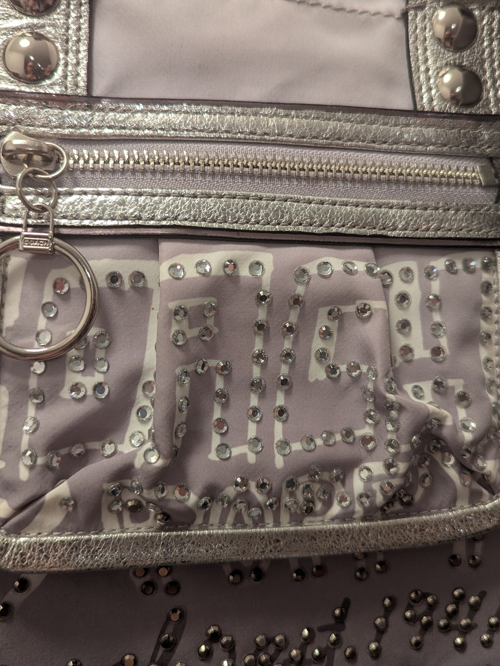 Coach Ombre Gray Shoulder Bag - Picture 8 of 16